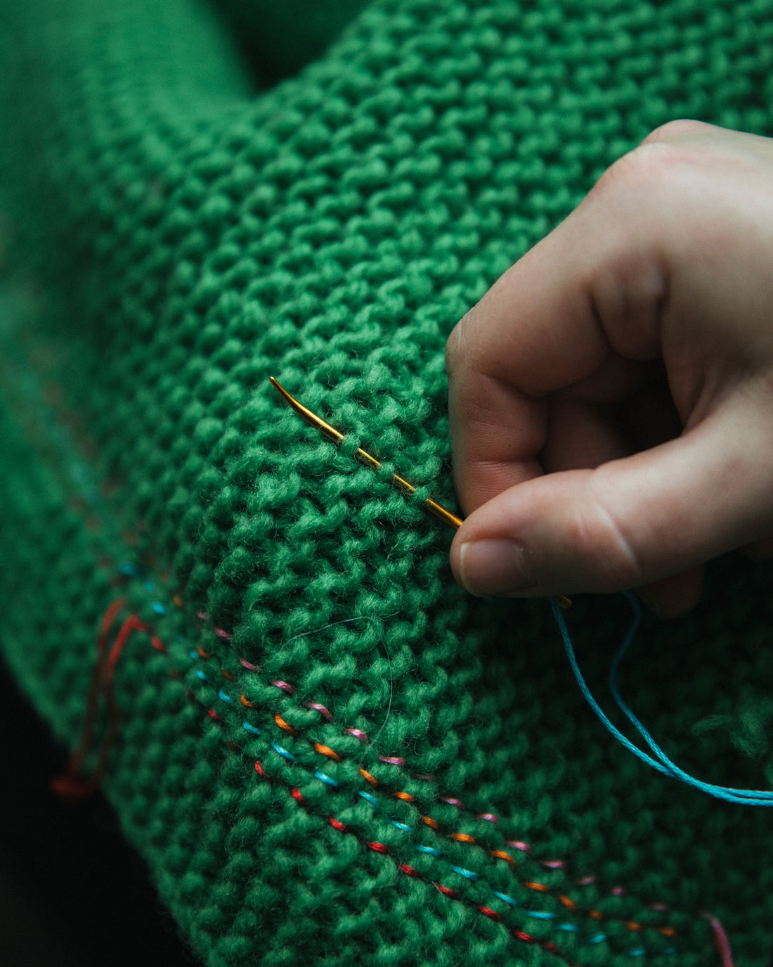 Techniques and tutorials for 52 Weeks of Easy Knits