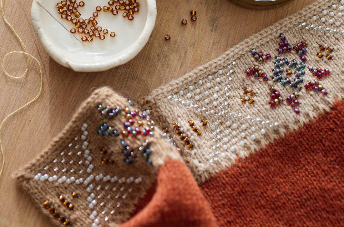 Pattern Previews for Beaded Colourwork