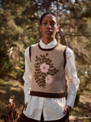 Wild Rose Slipover Knitting Kit