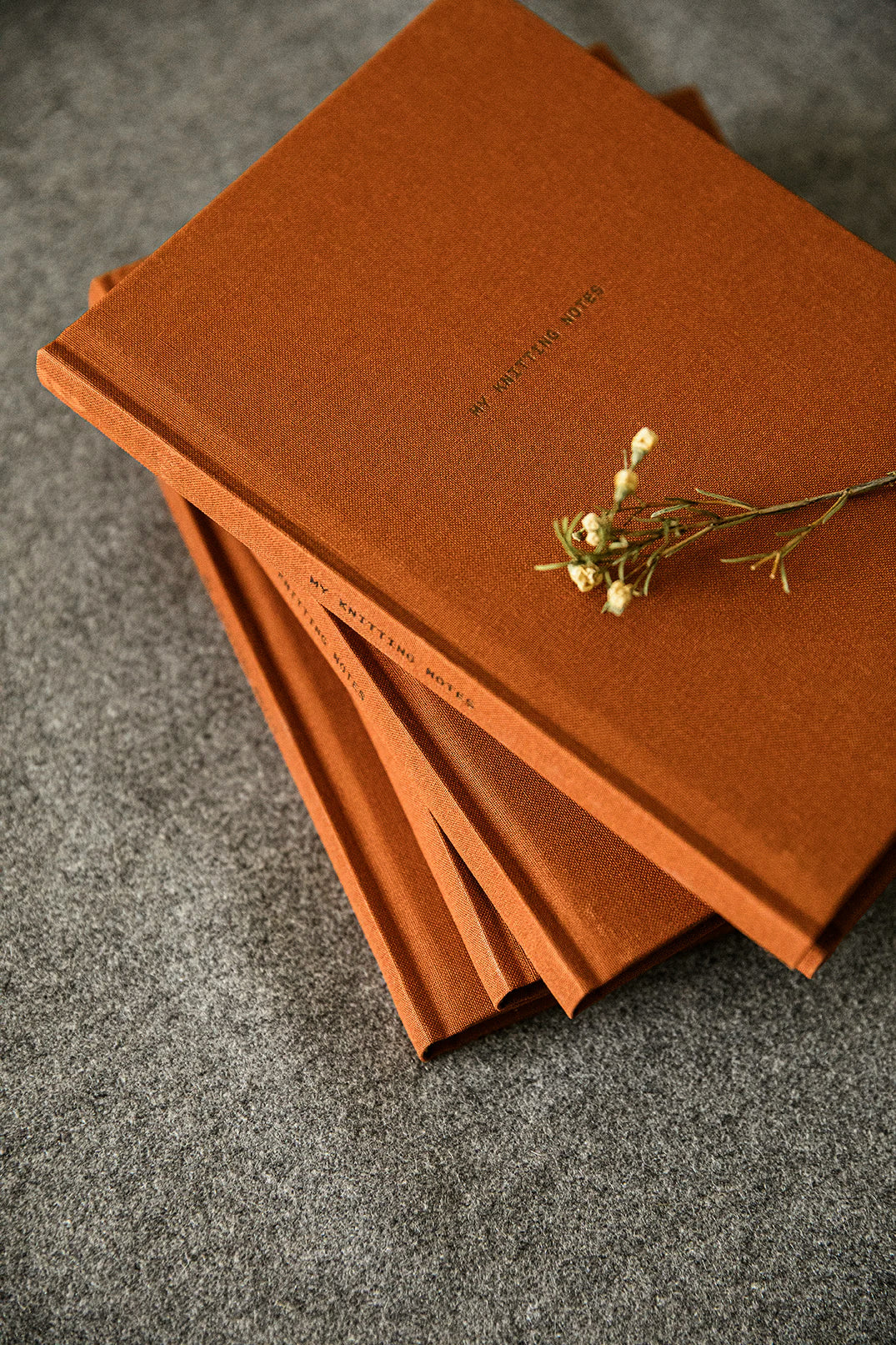 My Knitting Notes -muistikirja | Terracotta